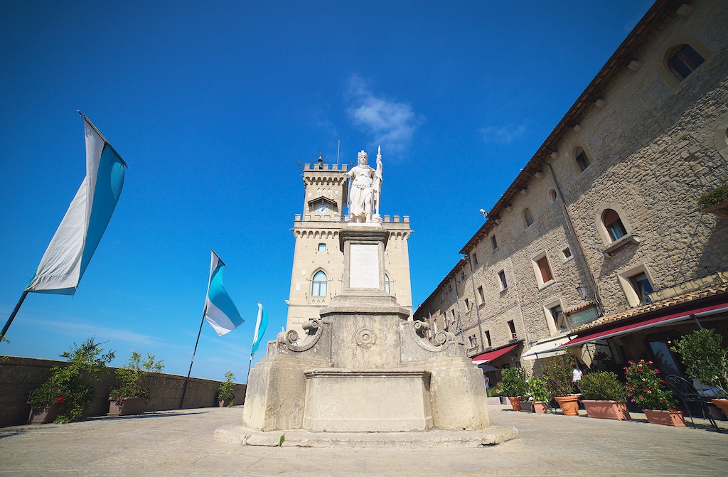 Cosa fare e vedere a San Marino, Piazza della Libertà